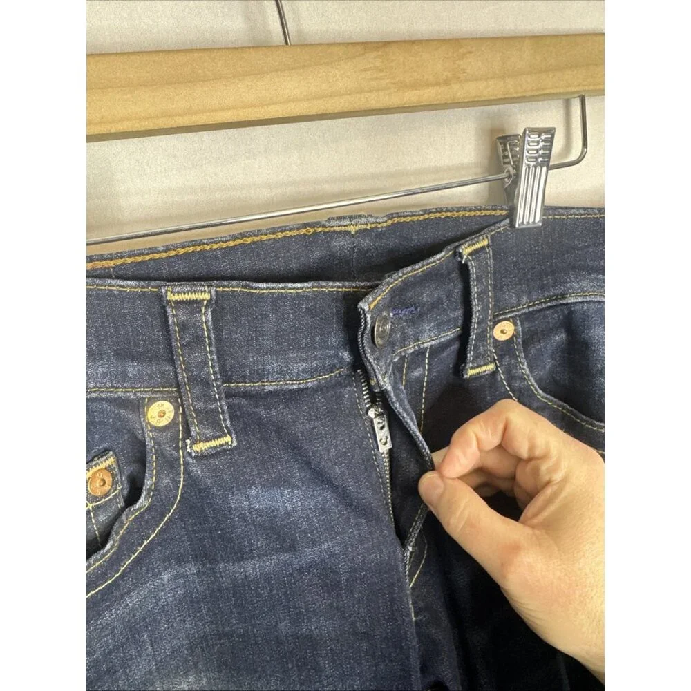 True Religion Rocco No Flap SE 31x34‎ Stretch Jeans Dark Wash
